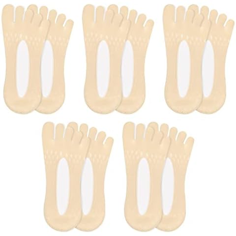 5 Pares Calcetines de Dedos Invisibles Mujer Cover