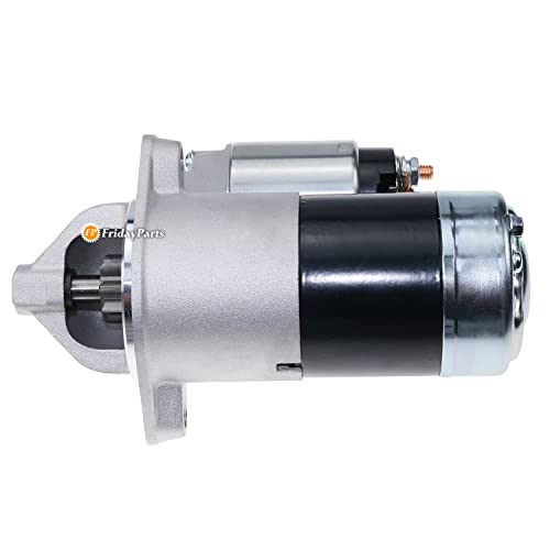 Starter FridayParts 6C070-59214 compatible para tractor Kubota B26 B2630 B2650 B2710 B2910 B3000 B3030 B3200 B3300 B3350 B7800 motor V1505 miniatura 3