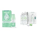 Biotrue Hydration Boost Eye Drops, Preservative Free, Soft Contact Lens & Hydration Plus Contact Lens Solution, Multi-Purpose Solution