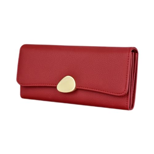 Women's Bifold Wallet Card Case Rfid Blocking Multi-functional Coin Purse for Girls Bag