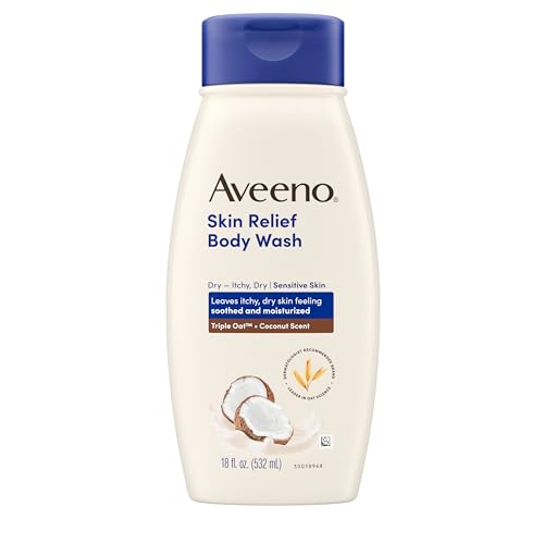 Aveeno Skin Relief Body Wash with a Gentle Coconut...