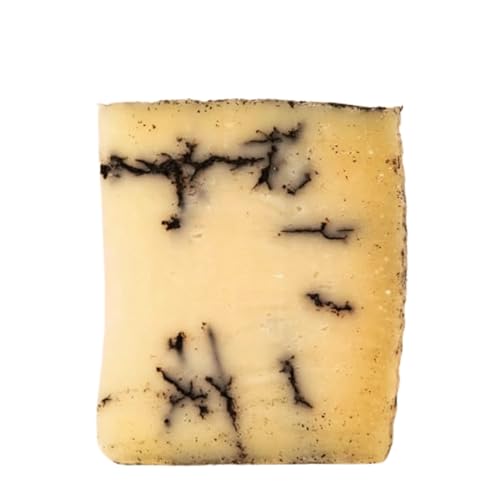 Cuña de Queso 100% Oveja con Trufa - Aprox. 200 g, envasado al vacío en Nuestra Selección Especial de Ibéricos a Domicilio Gourmet.