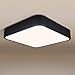 Deckenleuchte LED Deckenlampe bedee Lampe 4000K LED Panel Deckenlampe Leuchte Quadratische Dünne Badezimmer Küche Schlafzimmer Bad Wohnzimmer Esszimmer Balkon Flur