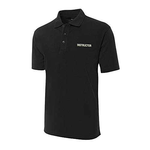 FANNOO Men's Polo Shirts Instructor Embroidery Short Sleeve Regular-Fit Advantage Performance Shirts