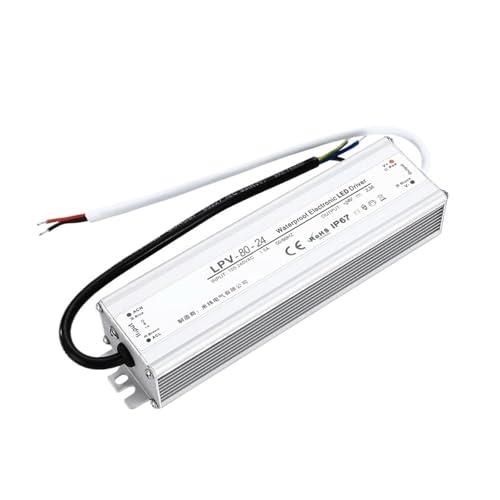 Alimentation LPV-80-24 étanche 24V protégeant vos LED contre les surtensions