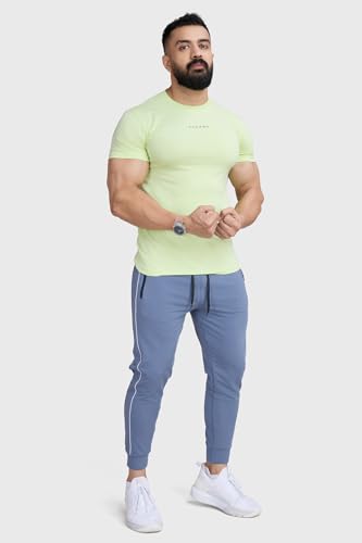 Image of Men's Crew Neck Slim Fit Gym Sports T-Shirt