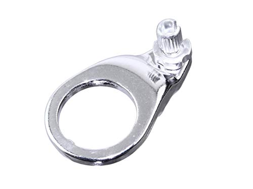Alta Brake Cable Alloy Hanger, Multiple Sizes (Silver, 1-1/8