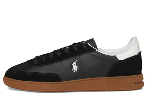 Polo Ralph Lauren Men's Bedford Leather-Suede Sneakers4
