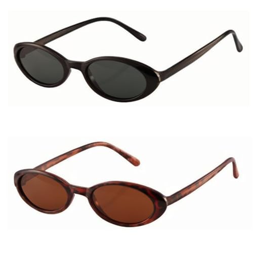 Polorized Women Sunglasses Retro Small Oval Trendy Sports Sun Glasses