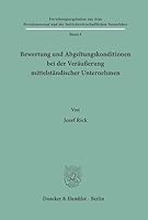 Bewertung Und Abgeltungskonditionen Bei Der Verausserung Mittelstandischer Unternehmen 3428057856 Book Cover