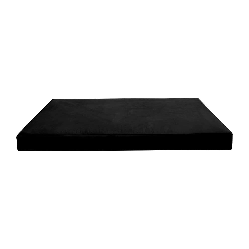 Cover ONLY Twin-XL Same Pipe Velvet Indoor Daybed Mattress 80