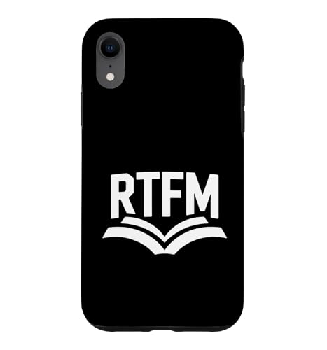 RTFM �������Ȃ��Ƃ킴 �}�j���A����ǂ� �e�b�N���[���A �X�}�z�P�[�X iPhone XR �p