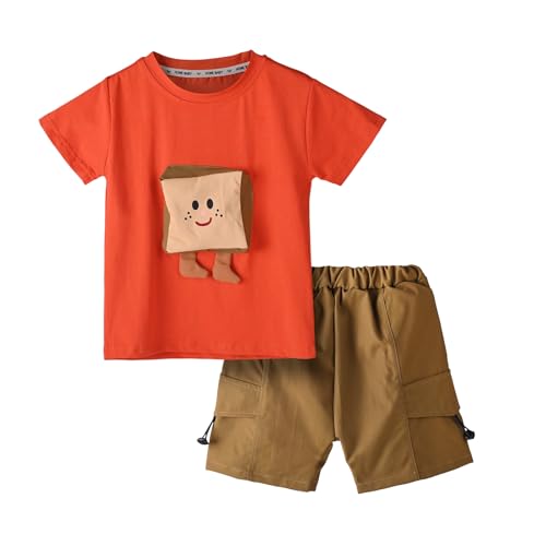Image of Bold N Elegant Unisex Child Cotton Solid - Be Bold Inside & Elegant Outside T-Shirt And Shorts Clothing Set