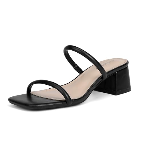 Image of Goderci Women's Chunky Block Low Heeled Sandals