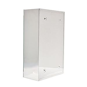 Planet Platinum 304 Grade Stainless Steel Bathroom Mirror Cabinet (Size 14 X 20 Inches) Bathroom Cabinet with Mirror/Bathroom Accessories Planet Platinum 304 Grade Stainless Steel Bathroom Mirror Cabinet (Size 14 X 20 Inches) Bathroom Cabinet with Mirror/Bathroom Accessories