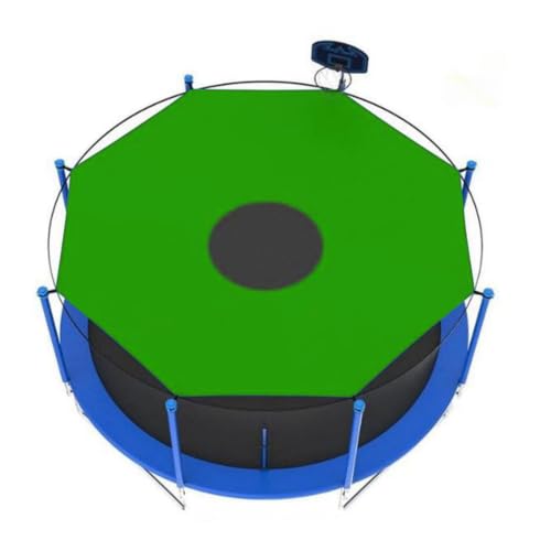 Toldo para trampolín resistente a la intemperie de 14 pies y 8 postes 6