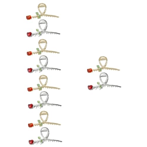 Barrette métal antidérapante pour illuminer vos coiffures de bureau et soirées