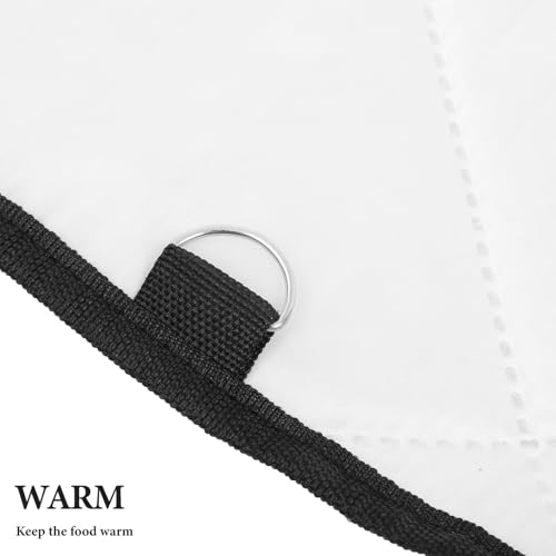 Funda aislante de alimentos 60x40 cm plegable contra la pérdida térmica 4