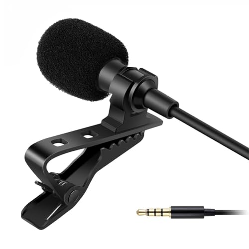 Humble 1.5m Clip-On Lapel Microphone 3.5mm - Image 2
