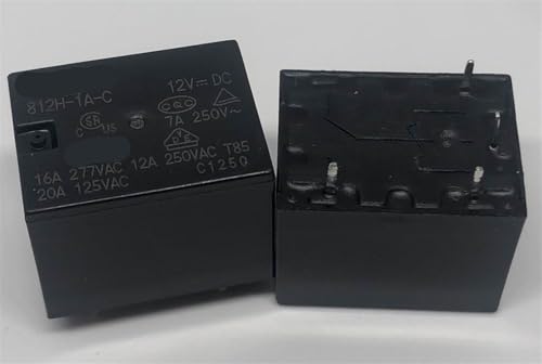 Relé 812H-1A-C 48VDC con alta resistencia de aislamiento para sistemas de 16A