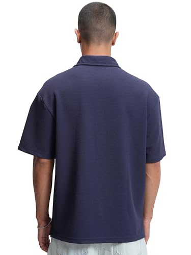 Image of Highlander Men's Solid Loose Fit Shirt