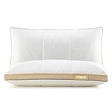 🔶 TREFFEN SIE NEO - EINE ZUM PATENT ANGEMELDETE INNOVATION. Die geheimen Zutaten sind quer geschnittene Memory Foam-Würfel in Kombination mit feinsten daunenähnlichen Mikrofasern, die gemeinsam im Inneren der luftdichten Kissenhülle platziert sind. So passt sich NEO auf natürliche Weise an Ihren Körper an und hilft Ihnen, jeden Morgen ausgeruht aufzuwachen.