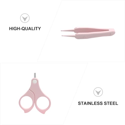 SOIMISS Baby Nail Care Kit Safe Infant Nail Clippers Comfortable Handle Easy to Store Baby Grooming Kit for Toddlers and Newborns - Image 4