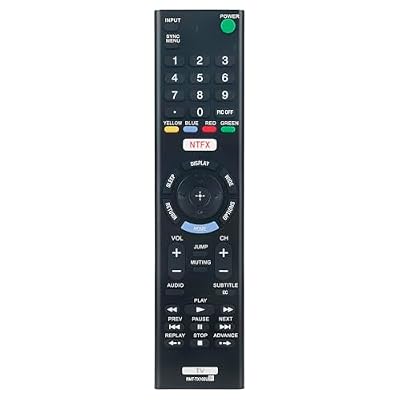 RMT-TX102U Replace Remote Control fit for Sony TV RMT-TX100D RMT-TX101J RMT-TX102U RMT-TX102D RMT-TX101D RMT-TX100E RMT-TX101E RMT-TX200 KDL-32R500C KDL-32W600D KDL-40W650D KDL-48W650D KDL-55W650D