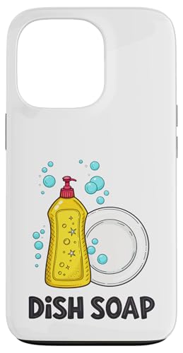 食器用洗剤と泡が特徴の楽しいデザイン スマホケース iPhone 13 Pro 用