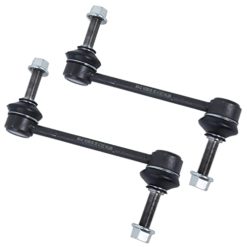 Image of Detroit Axle - 8pc Front Control Arms Kit for Mercedes Benz GL450 ML350 GL550 GL350 GL320 ML320 ML450 ML500 ML550, 4 Lower & Upper Control Arms w /Ball Joint 2 Sway Bars 2 Lower Ball Joints Replacement