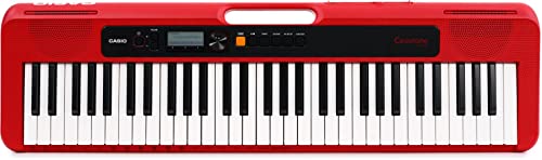 Teclados Y Pianos, Musical Instruments Casio tone, 61-Key Portable Keyboard (CT-S200RD)