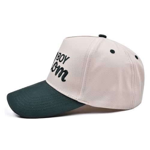 Image of Mommin Trucker Hat,Vintage Two-Tone Women's Baseball Cap with Mama Hat Mothers Day Great Gifts for Mom Wife Stepmom