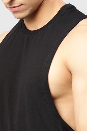 Image of FUAARK Men's Cotton Sleeveless Tank Tops Gym Vest for Mens