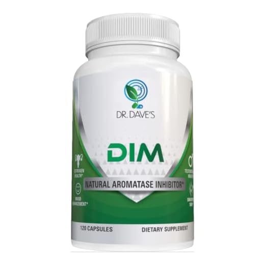 Dr Dave’s DIM Supplement 200mg | Physician-Formulated (120 Capsules) | with Indole-3 Carbinol (I3C) for Estrogen and Hormone Balance