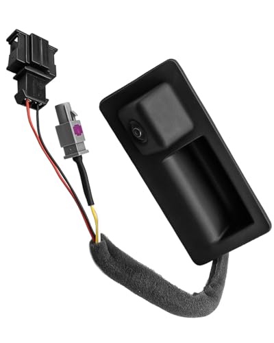 Image of 5N0827566AA Rear Back View Camera Fit for Audi A4 S4 2009-2016 A5 S5 2008-2017 A6 S6 2012-2015 A7 S7 2012-2018 Q3 2015-2018, Tailgater Handle with Backup Camera Replace 5N0827566C