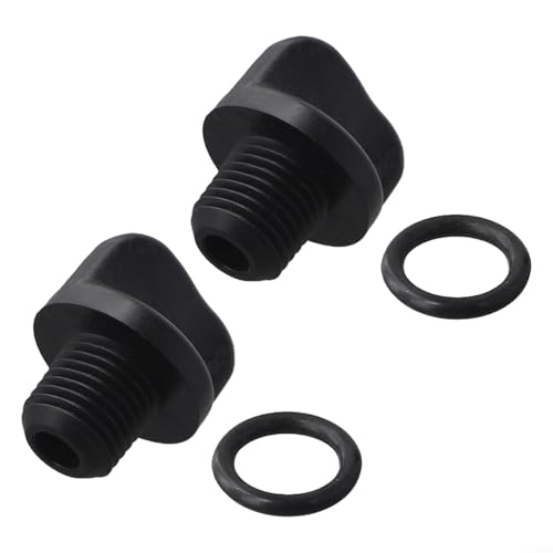 Septoolshop Kit de repuesto de espiga de drenaje de bomba de piscina y junta tórica para zodíaco y bombas, solución a prueba de fugas para un mantenimiento eficiente de la piscina (paquete de 2)