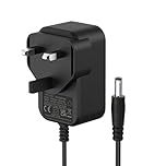 12V 3A 36W Power Supply Cable Adapter Compatible With CCTV Security Camera, LED Strip Lights, LCD Monitor, Audio/Video, Router, Security Camera, UK plug, Wall Charger【5.5 * 2.1mm】