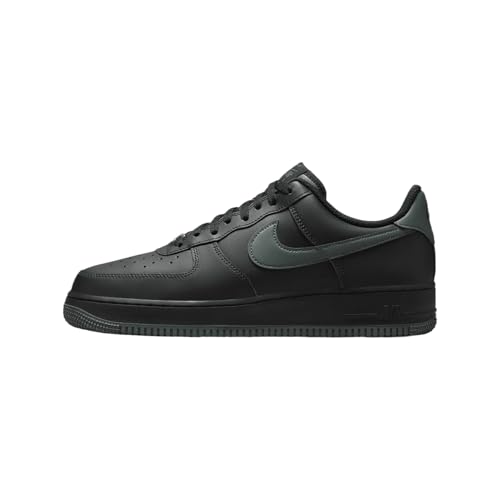 Nike Air Force 1 '07 Herren Schuhe (FJ4146-001, Black/Vintage Green), Schwarz/Vintage-Grün, 42 EU