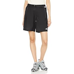 [ザノースフェイス] タプトレインショーツ レディース 防水透湿 ブラック S