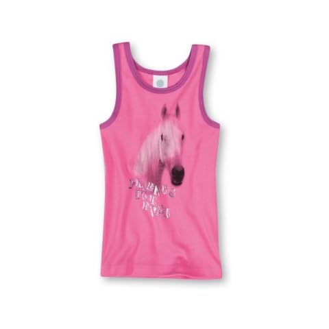 Sanetta Maillot de Corps Fille Rouge Cover