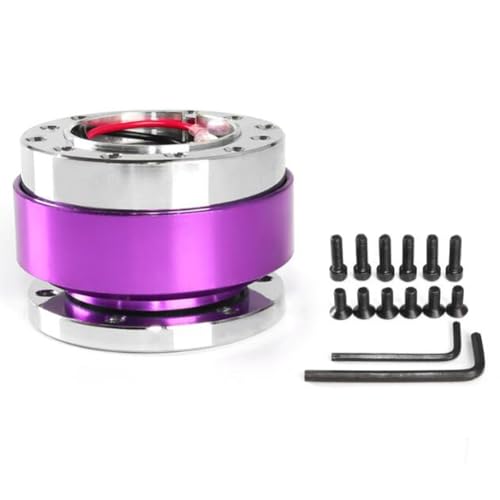 Adaptateur à dégagement rapide Walmeck pour installer facilement un volant de voiture amovible