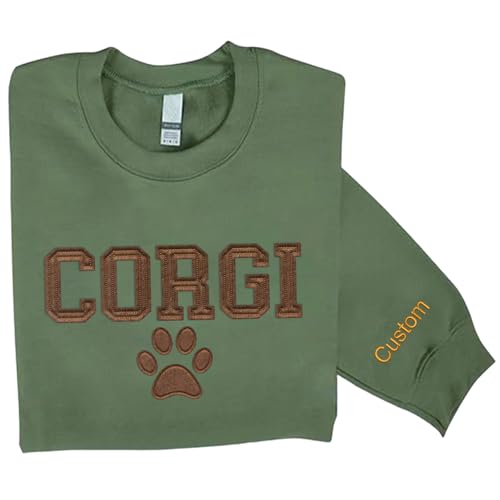 Custom Sweatshirt Design Your Own, Custom Felt Text for Pet Owners, Custom Embroidered Sweatshirt and Hoodie, Custom Dog Mom Sweatshirt, Custom Hoodie, Gift for Pet Lovers