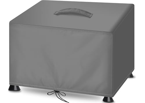 Image of Meat Slicer Dust Cover for 12 inch Commercial Slicers, 24 inch L x 20 inch W x 20 inch H, Compatible with KWS, VEVOR, LEM, and All Table Top Electric Slicer with 12 inch Blade - XL, Grey