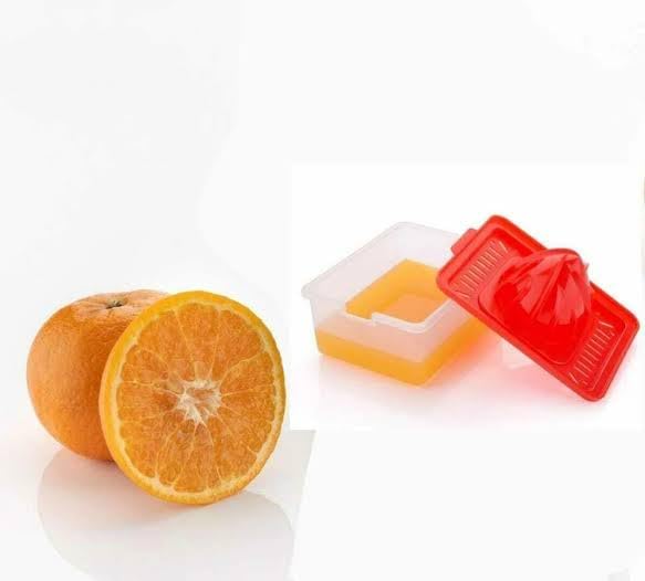 Image of Heavy Duty Manual Lemon Squeezer | Hand Press Citrus Juicer with Deep Bowl Design | Non-Slip Grip | Seed-Free Juice Extractor for Lemon, Lime & Orange | Kitchen Tool (White)