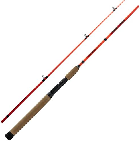 Castaway Inshore Smoker - 7' Casting Fishing Rod with 24 Ton Carbon Fiber Blank, Sensa-Touch Reel Seat, Static Zoned Guide Spacing, Full Cork Grip & Handle, SS304 Guides, Lightweight & Durable