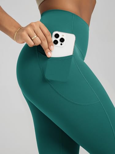Image of ODODOS Buttery Soft Lounge Yoga Leggings with Pockets for Women 23 inch / 25 inch /28 inch High Waist Yoga Pants