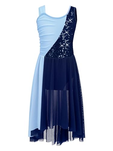 iiniim Kinder Mädchen Ballettkleid Glitzer Lyrisch Tanzkleid...