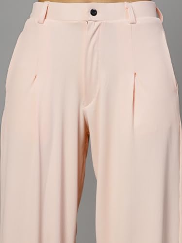 Image of UZARUS Women's Relax Fit Trouser 2 Pockets Baggy Pants