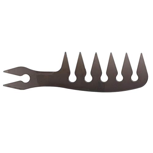 Dioche DIOCHEF94EH72WNT1208-04 Hairdressing Comb, 6 Types Men Hair Comb - Portable Oil Hair Comb For Barber And Home, Wide Tooth Comb Hairdressing Comb For Oily Head thumb #7