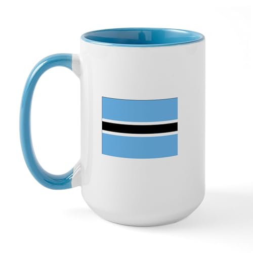 Mug grande de cerámica 15 oz con diseño Botswana miniatura 2